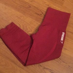 LAST CHANCE! Gymshark seamless cropped leggings